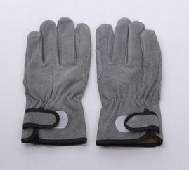 厂家直供猪皮二层掌托电焊手套 专业防护，耐用批发之选