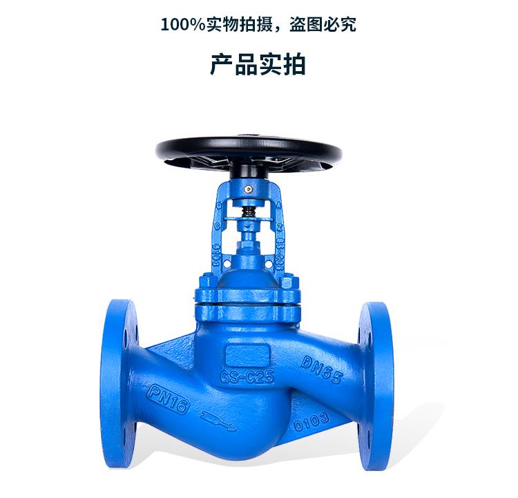 法兰坚固，阀韵悠长——厂家供应筑宁乾WJ41H-16C碳钢波纹管截止阀DN65深度解析